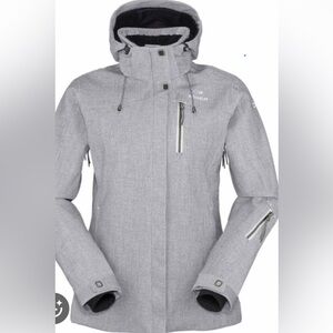 Eider Gray Woman’s Ski Snowboard Jacket 
Luxury High End Warm Jacket 
Size US 6